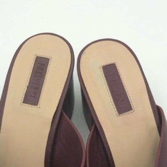 Forever 21 Womens Block Heel Sandals Sz 8 - Picture 10 of 10
